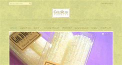 Desktop Screenshot of goldrushcandles.com